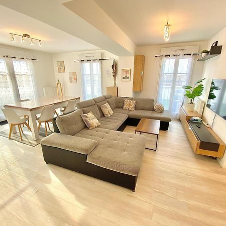 Le Prestige Terrasse-Cocon Familial Cosy, Billard & Jacuzzi Avec Vue Sur Paris Apartment Le Blanc-Mesnil Exterior photo
